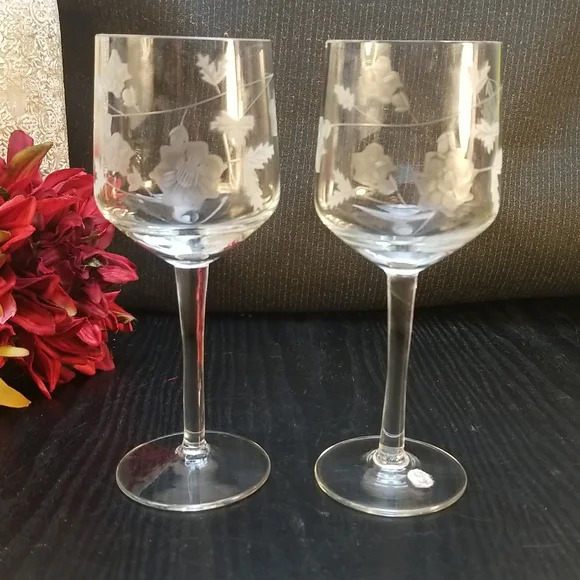 butterfly wine glasses Butterfly 17oz Stemless Wine Glass - Design 2 main image 0
